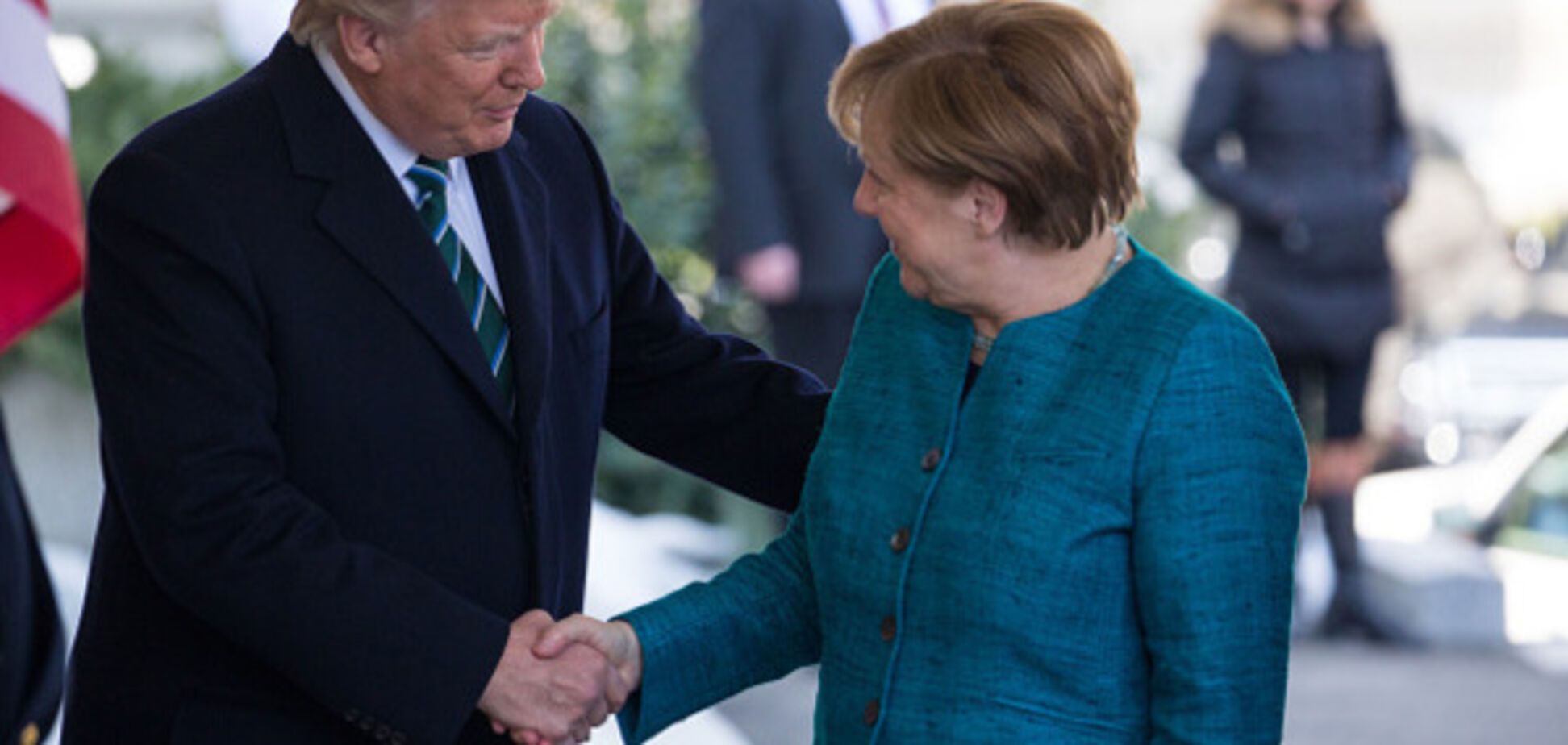 Трамп і Меркель