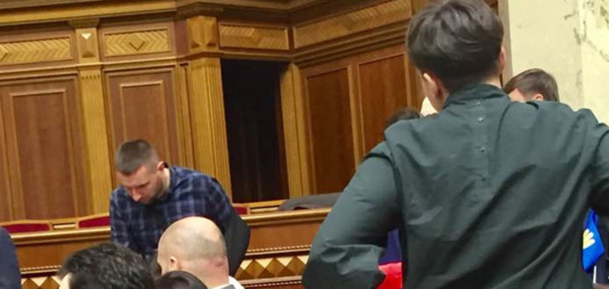 'Полная ж*па в Раде': нардеп поймал на фото Савченко в интересном ракурсе
