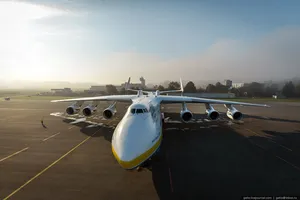 109 рекордов "Мрии": самые яркие фото и видео с украинским самолетом