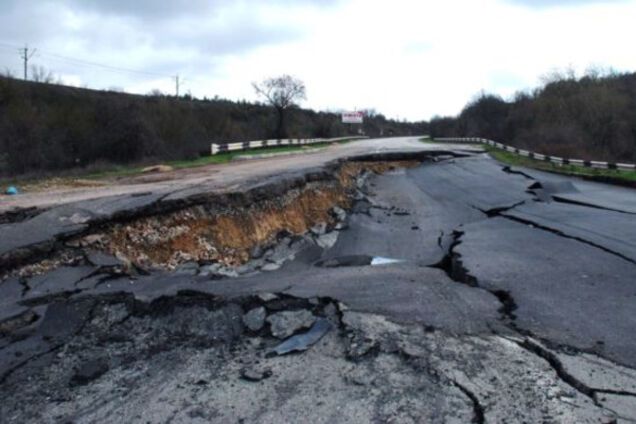 Дорога в Крыму