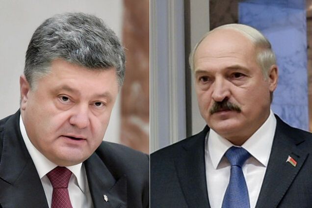 Порошенко и Лукашенко