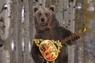 Медведь с балалайкой
