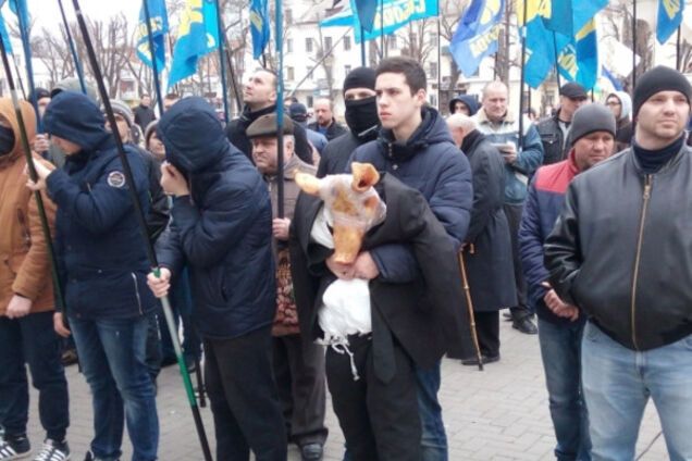 Митинг в Хмельницком