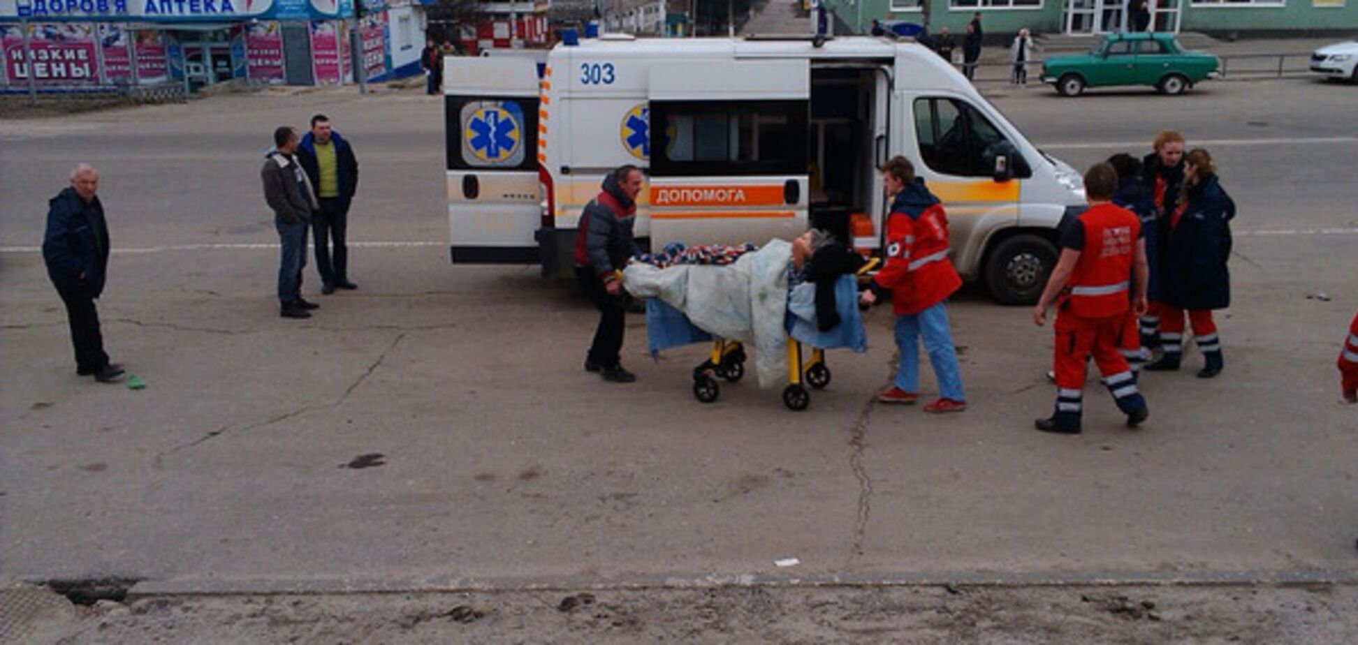 Пожары на складах в Балаклее