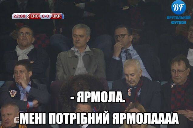 Хорватия Украина Жозе Моуриньо
