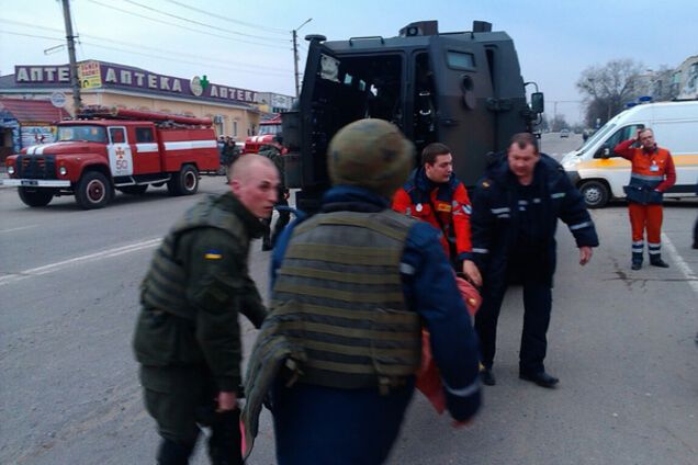 Пожар в Балаклее