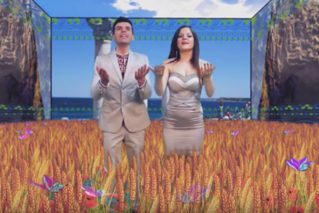 Кадр из видео к песне \'Моя країна\'