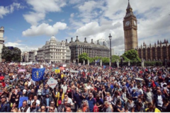 Марш против выхода из ЕС в Лондоне