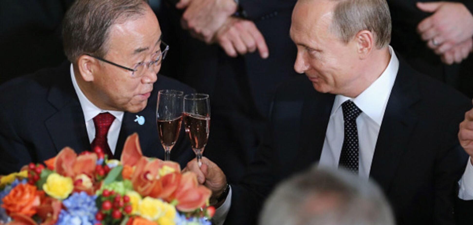 Пан Ги Мун и Путин