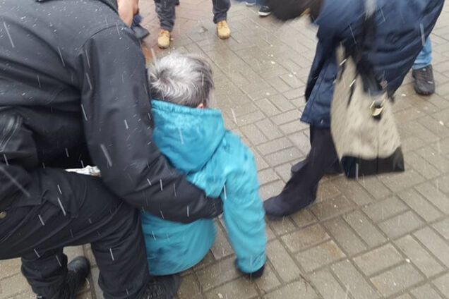 Пенсионерка в Минске