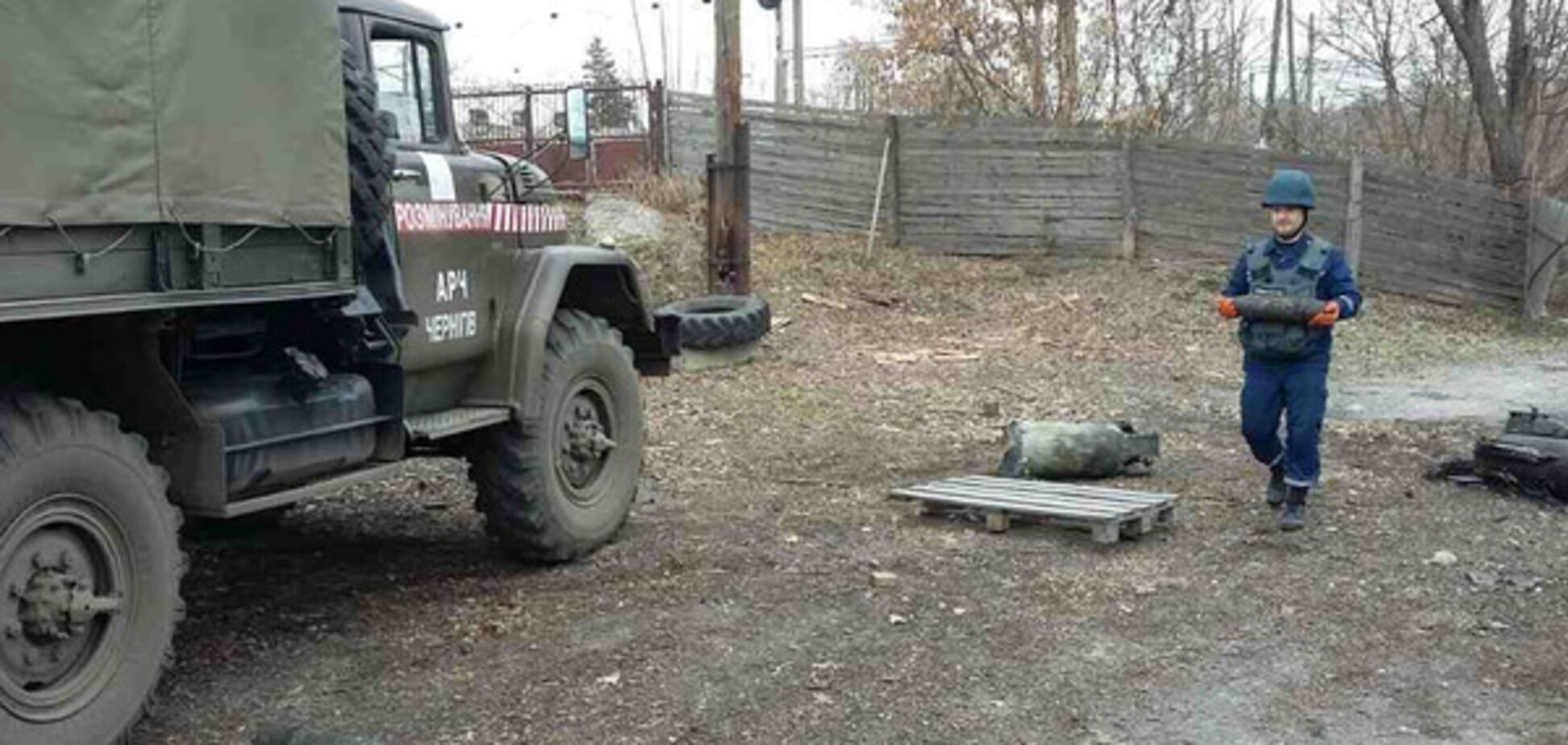 Балаклея, разминирование, Украина, взрыв