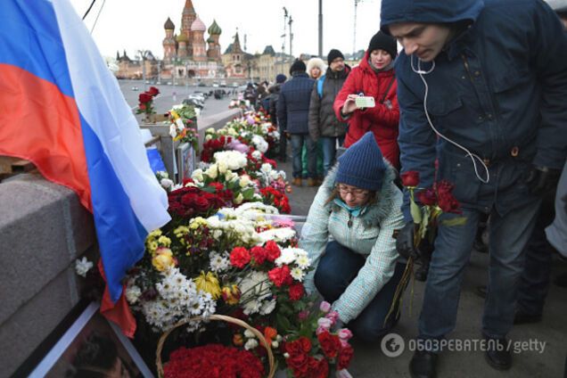 Мемориал в честь Немцова