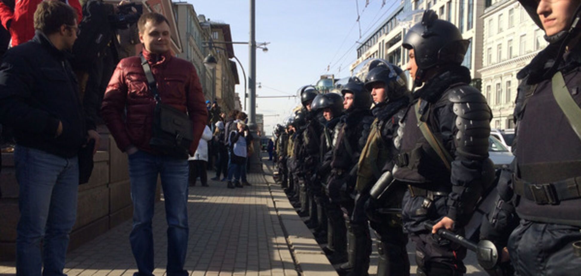 Протест в Москве