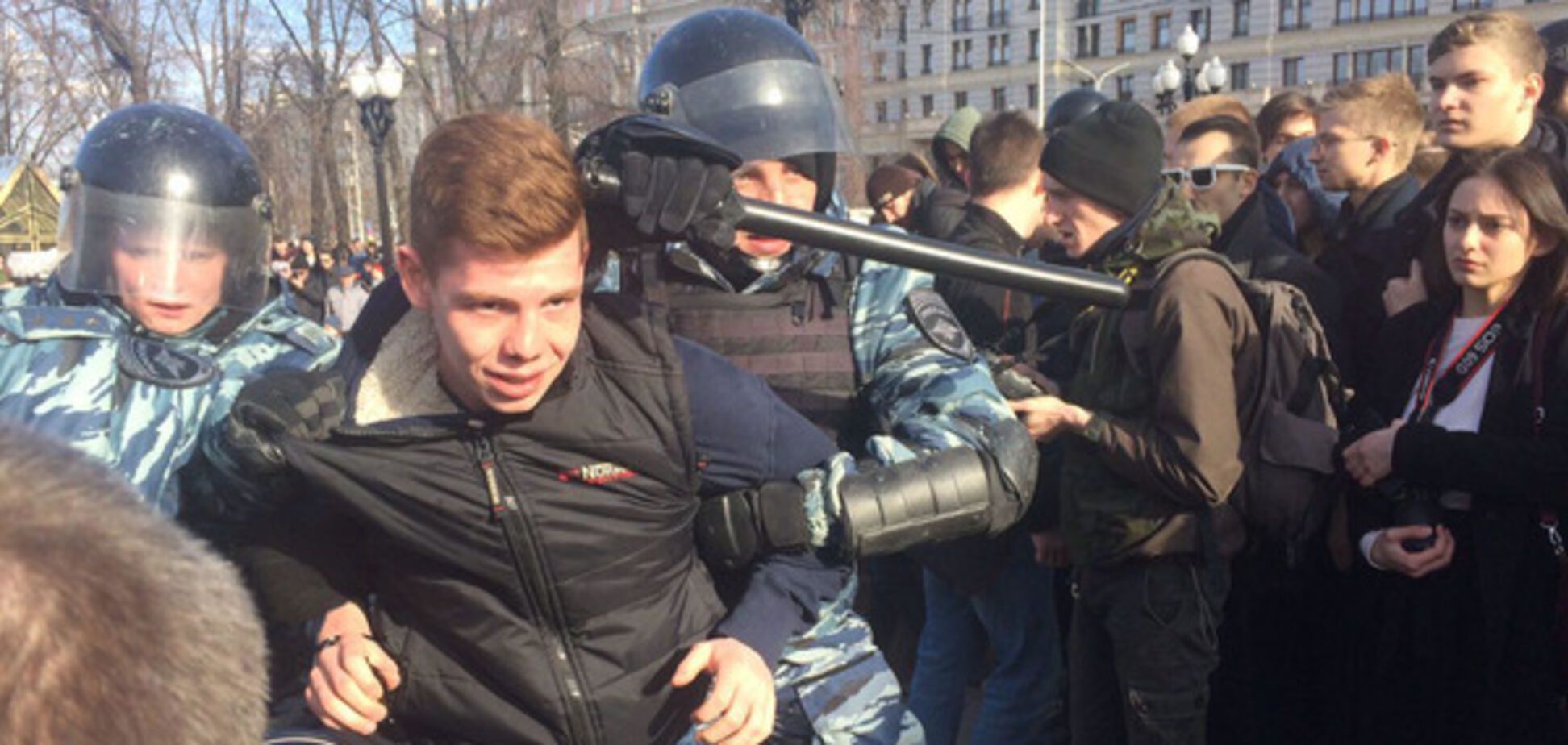 Протест в Москве