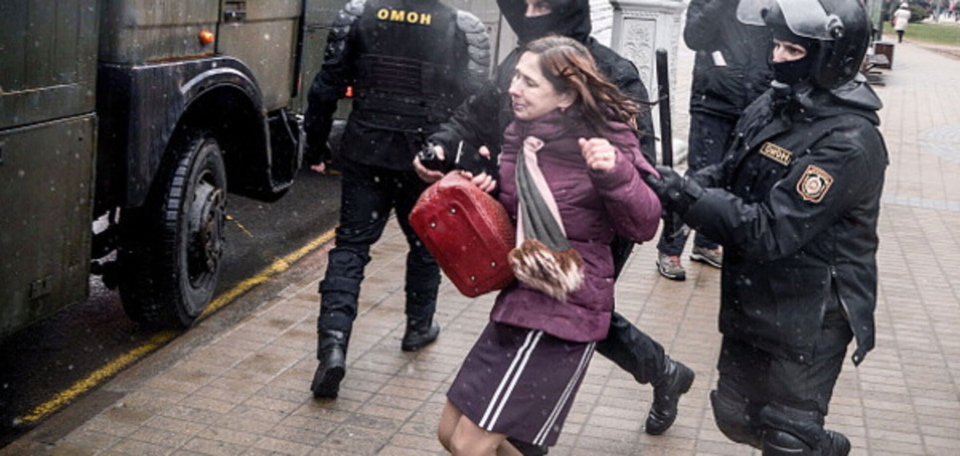 Задержания в Минске