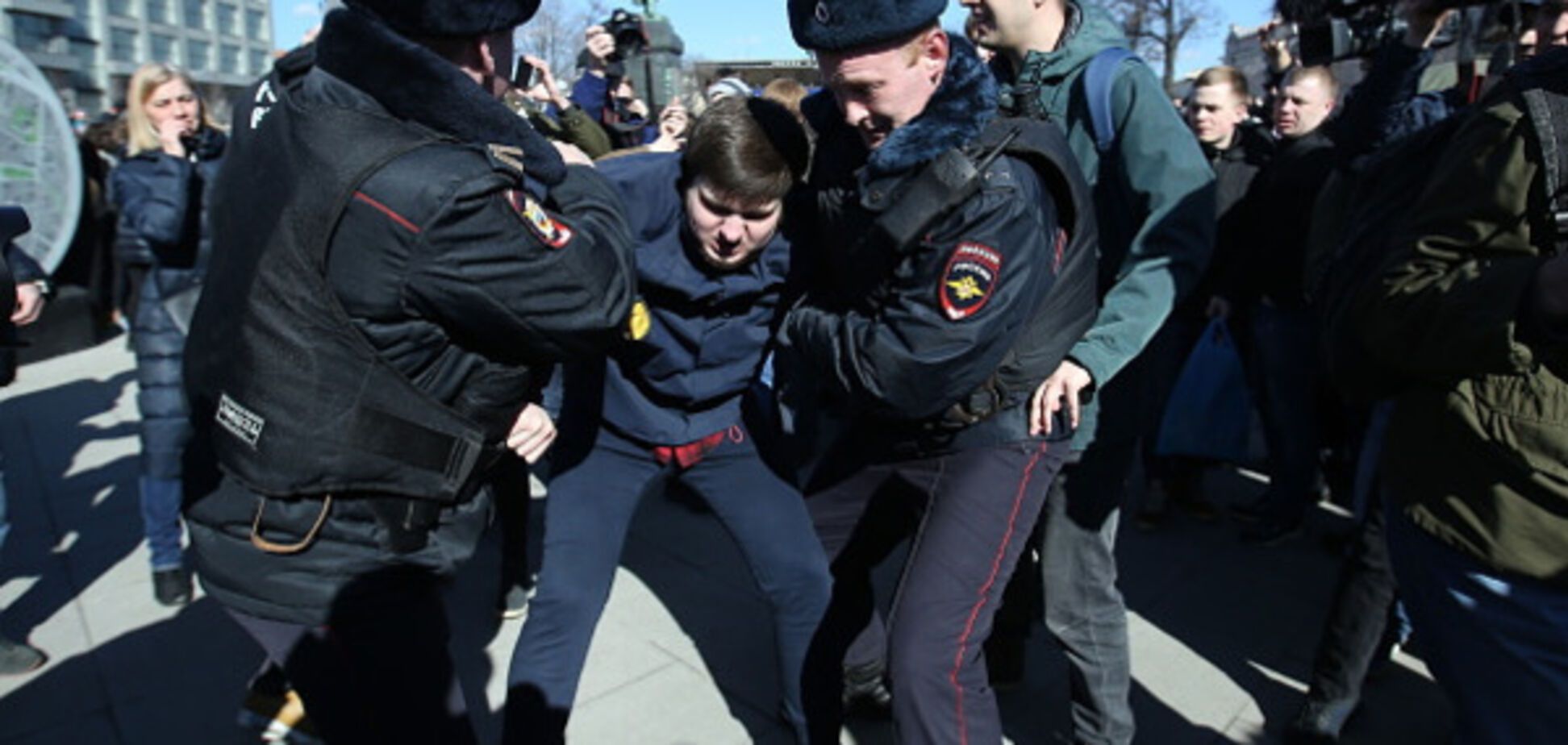 Задержания в Москве