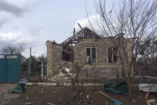 Последствия обстрелов Авдеевки