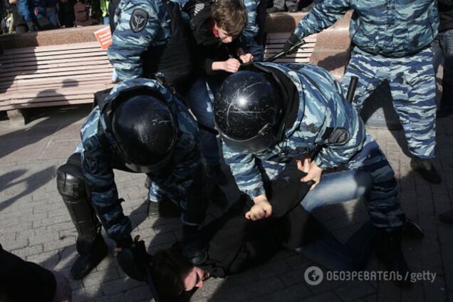 Протесты в Москве