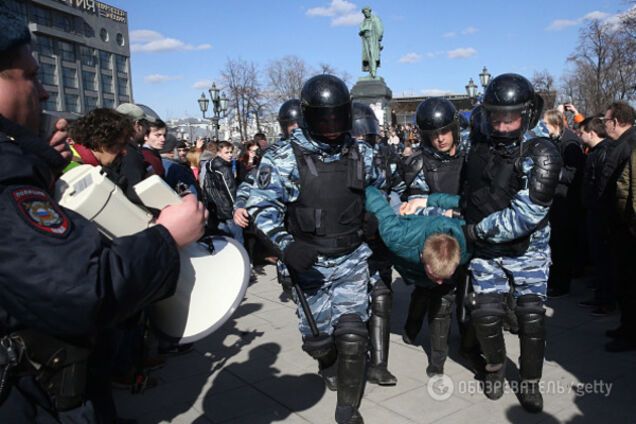 Протесты в России