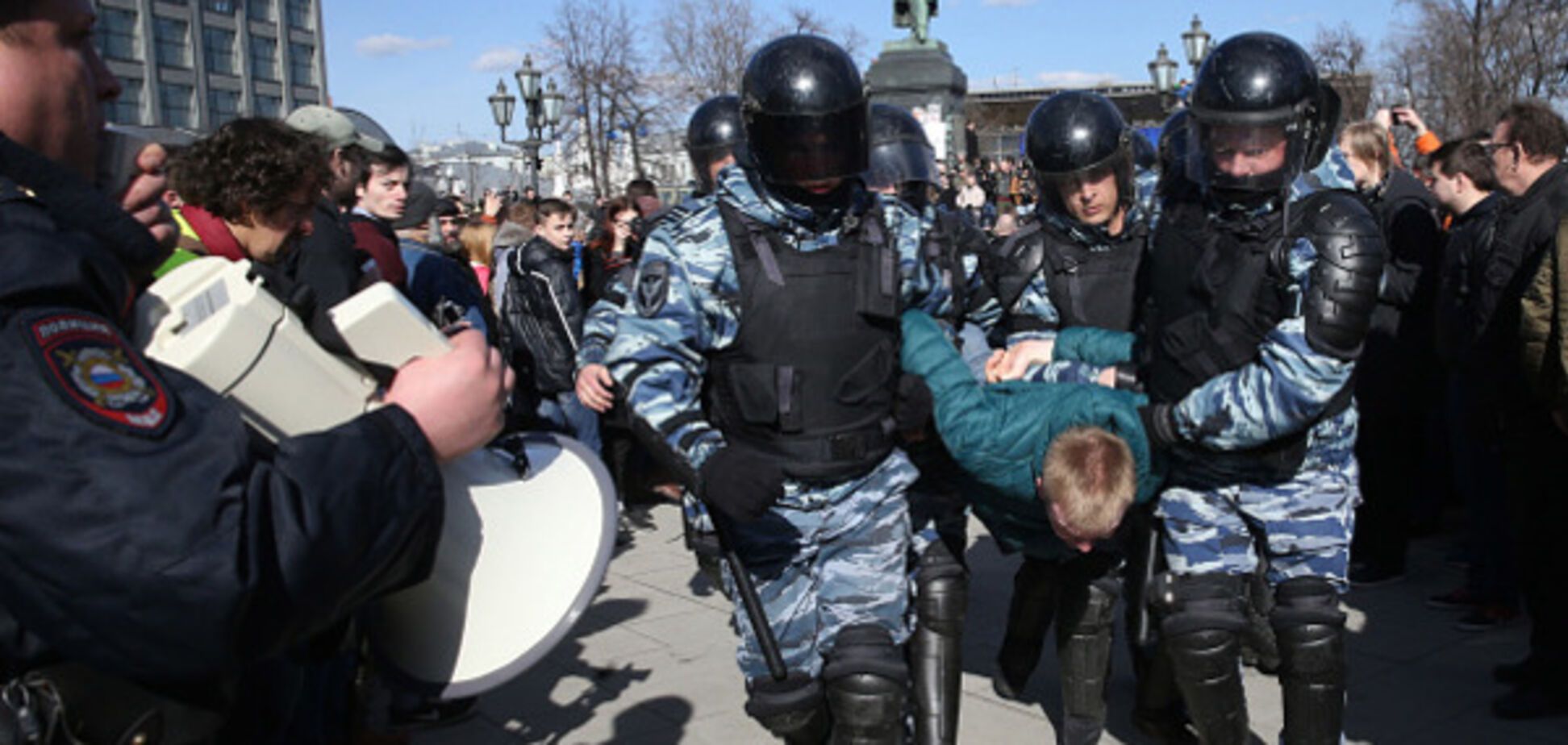 Протести в Росії