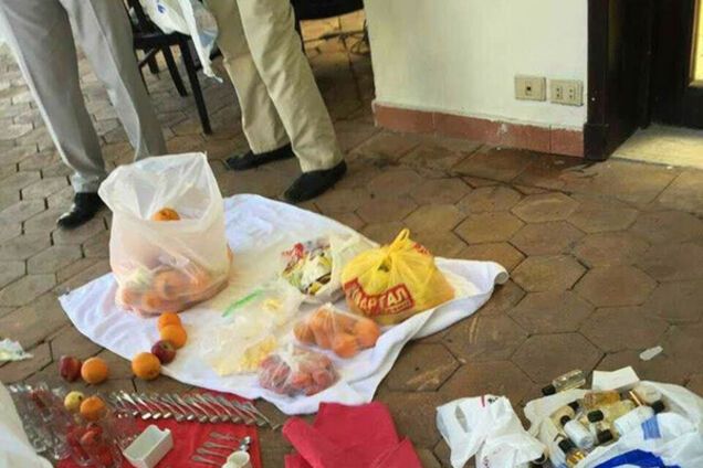 Содержимое чемодана