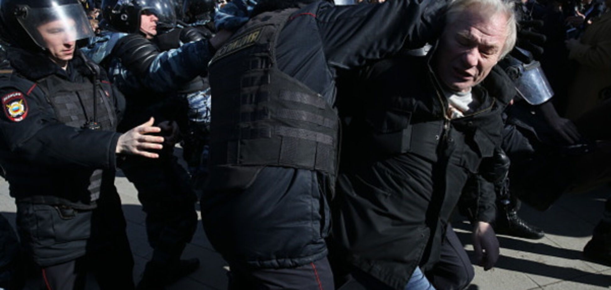 столкновения на тверской