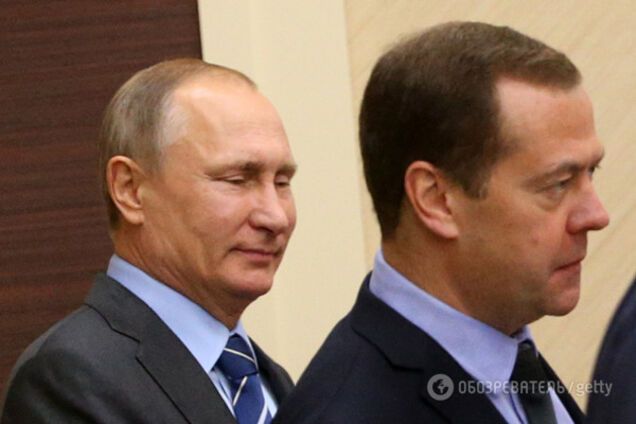 Медведев и Путин