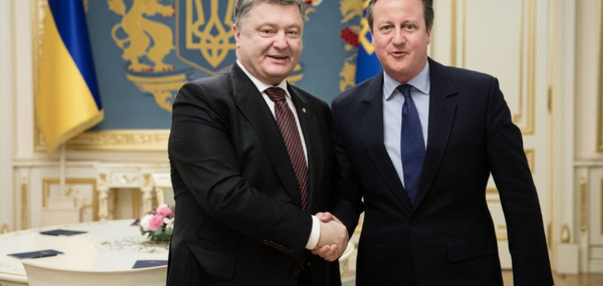 Порошенко и Кэмерон