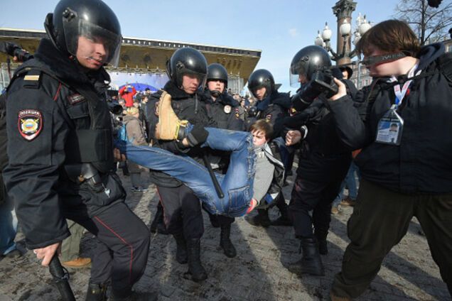 протесті в россии