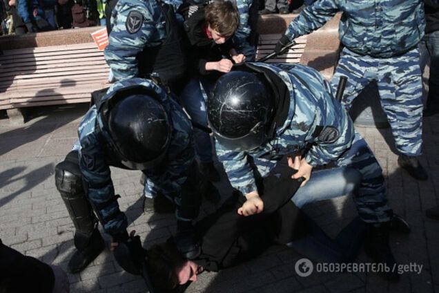 Протесты в Москве