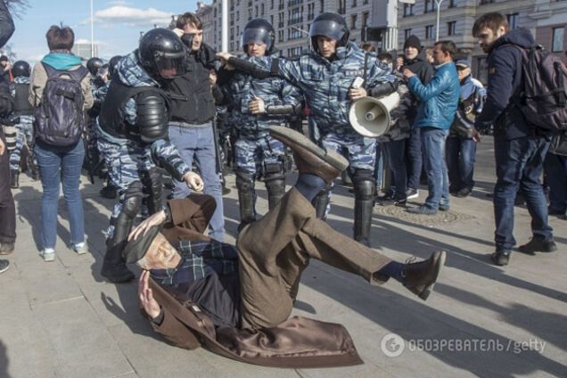 Протесты в Москве