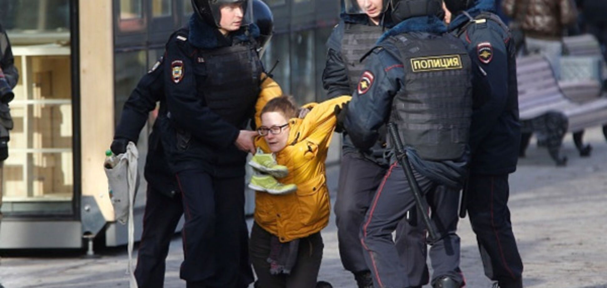 Протесты в Москве