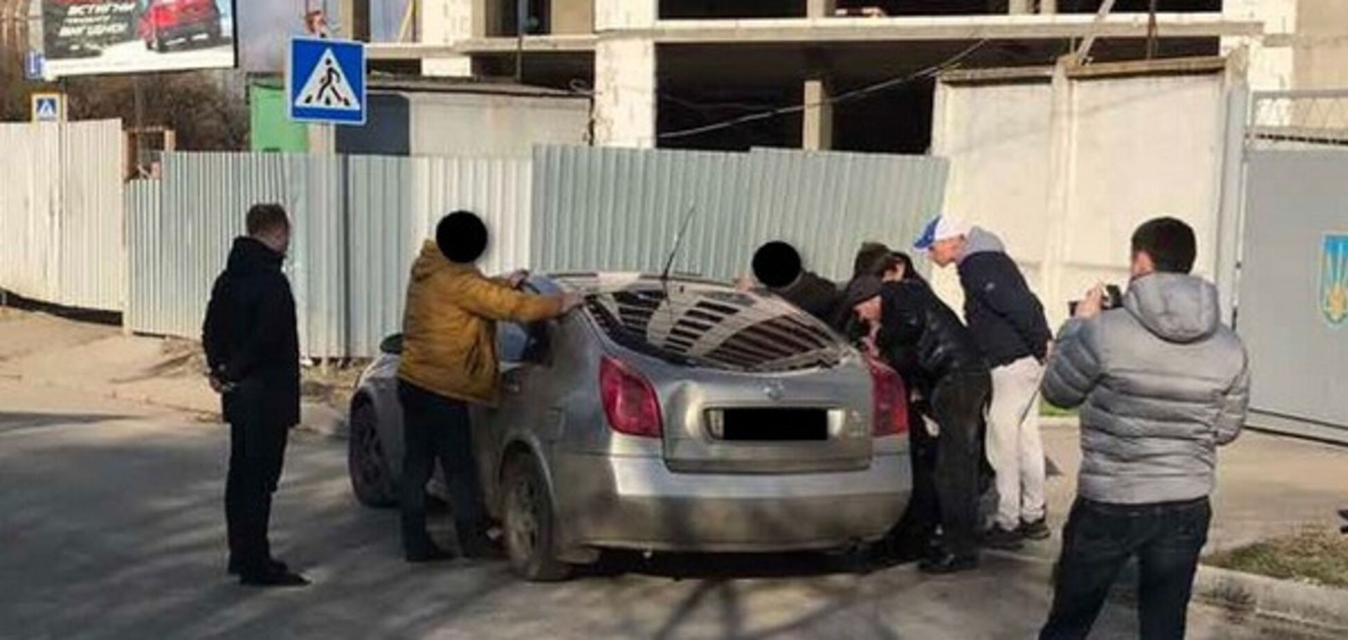 Задержание активистов-вымогателей