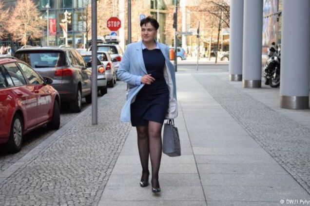 Надежда Савченко удивила Берлин