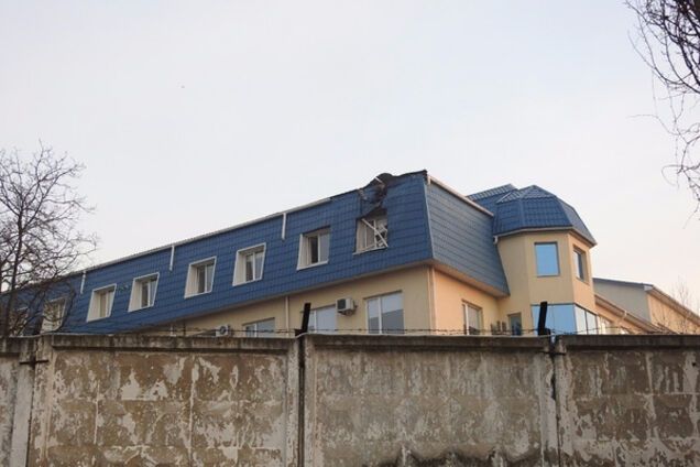 Обстрел консульства Польши в Луцке