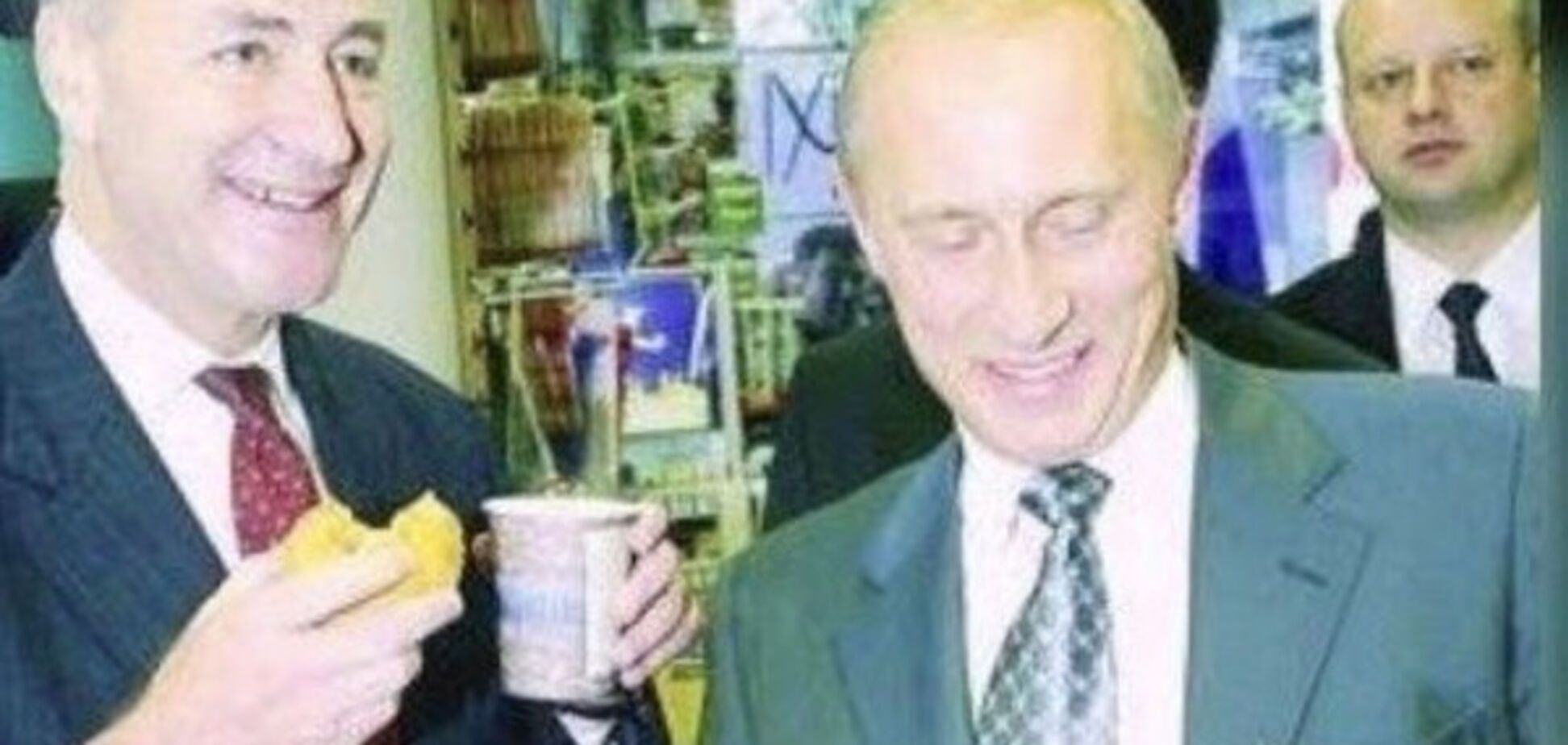 Чак Шумер и Владимир Путин