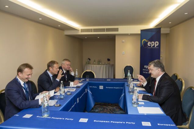 Порошенко и Туск