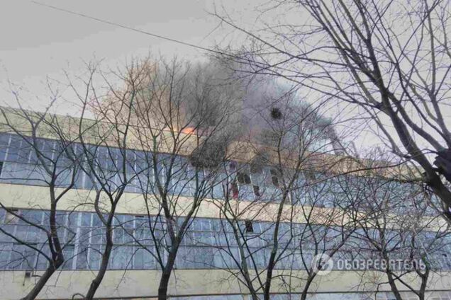 Пожежа в Харкові