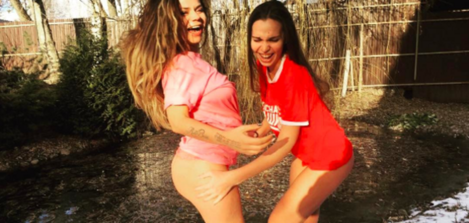 На снегу без одежды: российская певица опубликовала провокационные фото