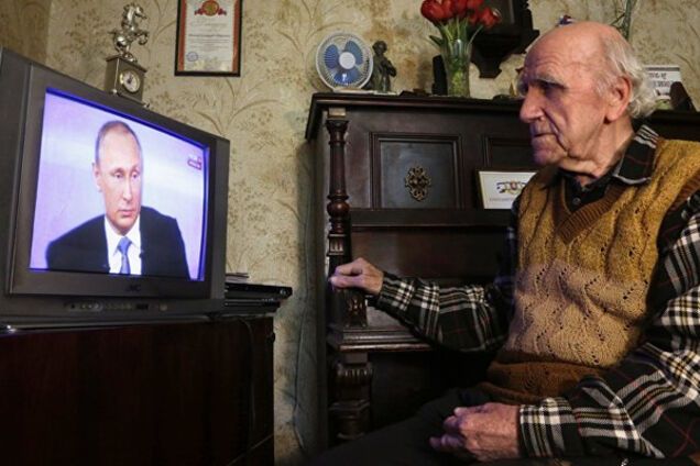 путин телевизор пропаганда