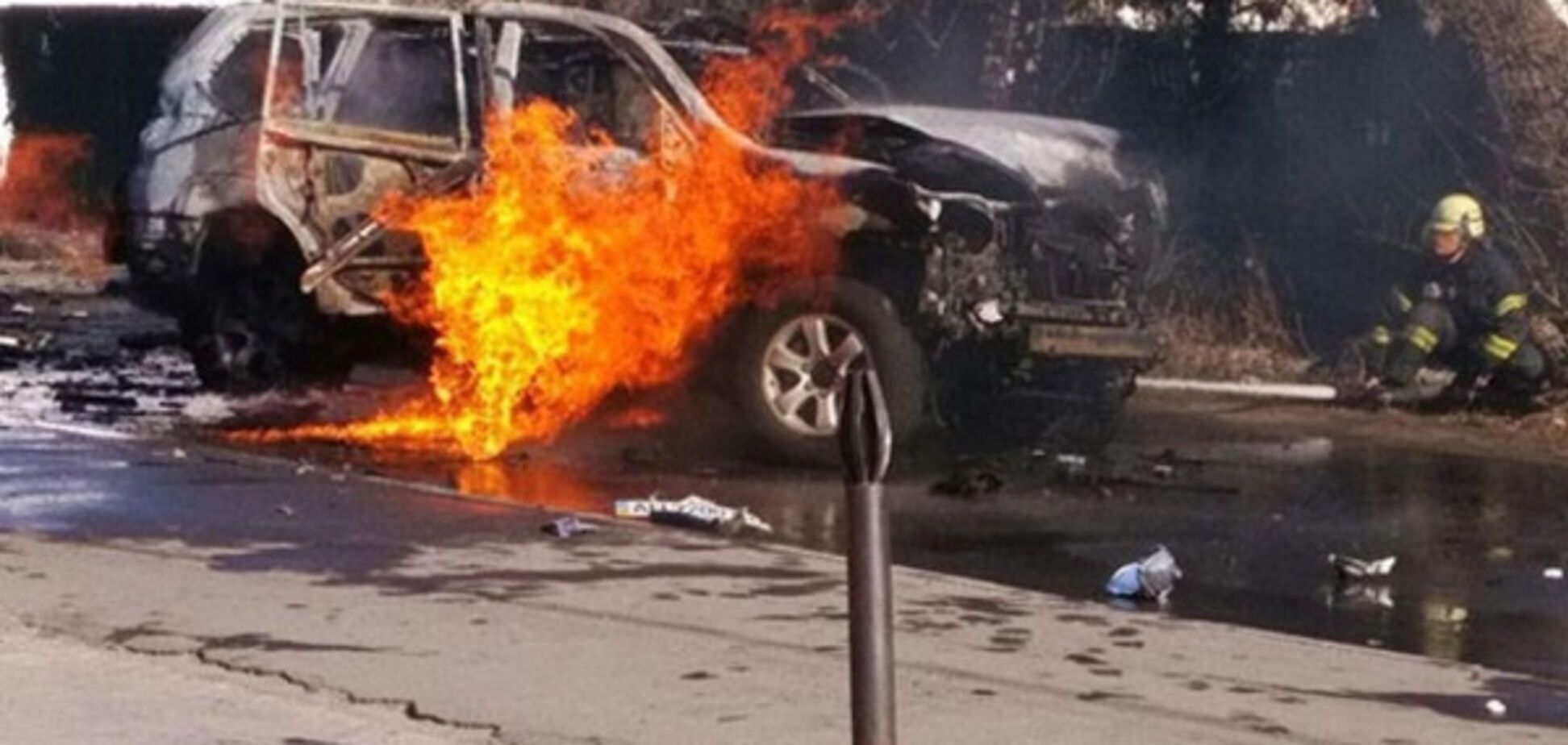 Взрыв в Мариуполе