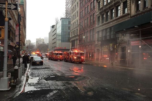 Взрыв в Нью-Йорке