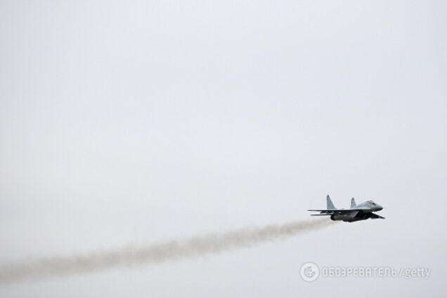 В Сирии сбит самолет