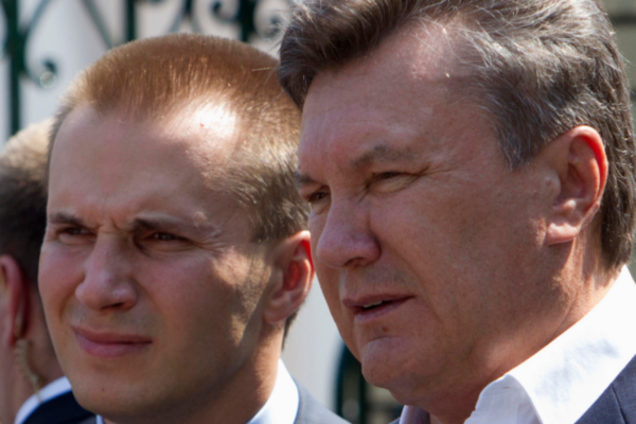Александр и Виктор Януковичи