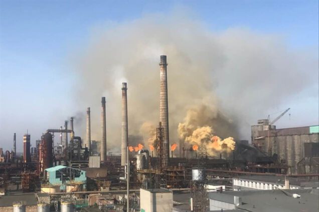 Авария на авдеевском коксохиме