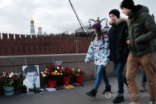 Мемориал Бориса Немцова в Москве