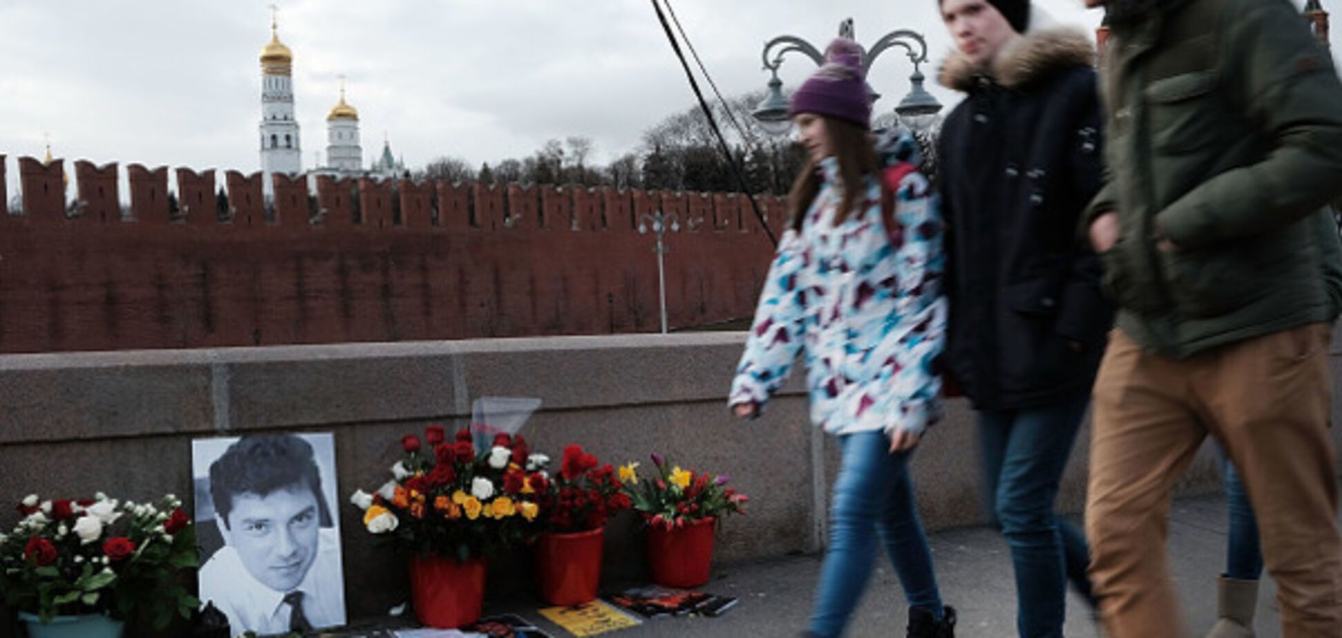 Мемориал Бориса Немцова в Москве