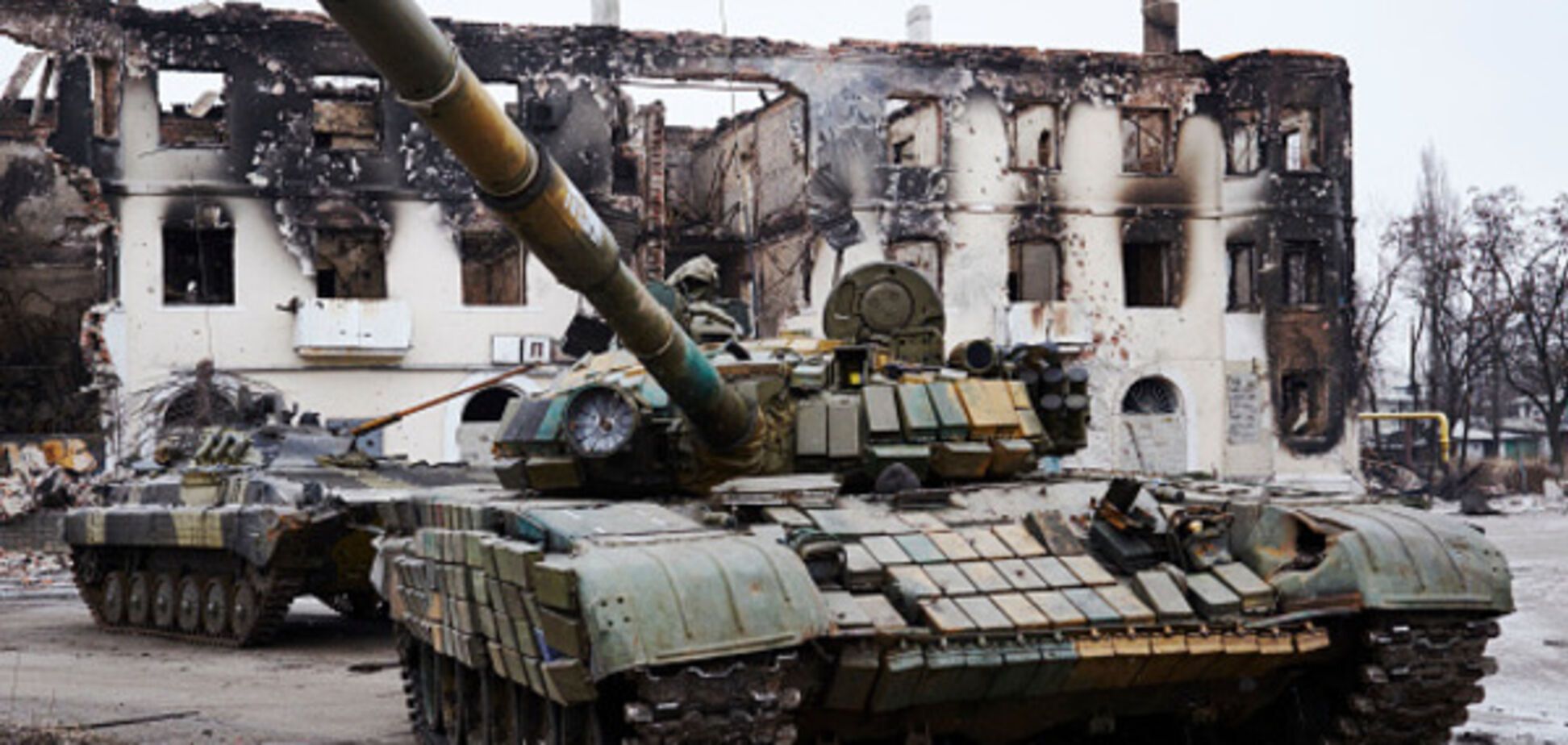 донбасс война танк