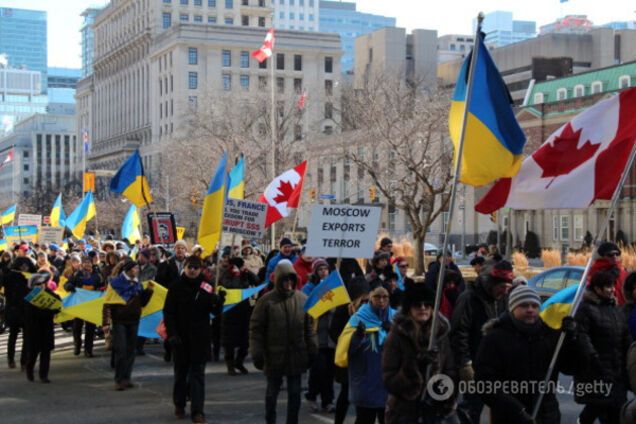 Помощь от Канады