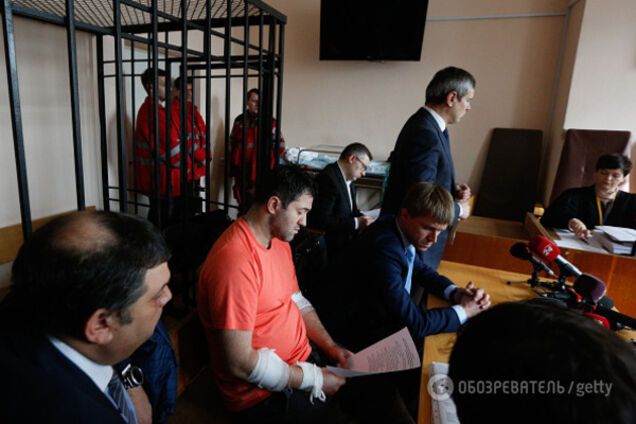 Роман Насиров на суде